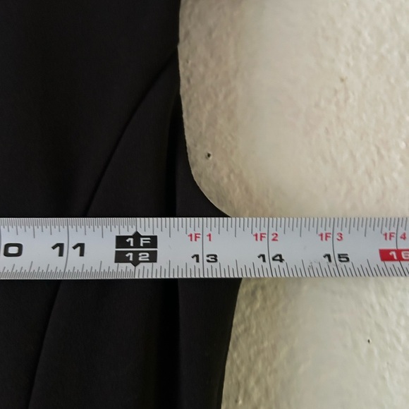 NWT Calvin Klein Classic Little Black Midi Dress Sz 2 LBD Cocktail Formal - Picture 8 of 13